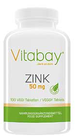 Zink 50mg für mehr Sperma