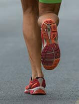 Jogger beim Laufen